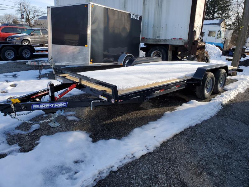 2021 Sure-Trac 7 x 20 Tilt Bed Car Hauler Trailer 10K 2021 Sure-Trac 7 x 20 Tilt Bed Car Hauler Trailer 10K