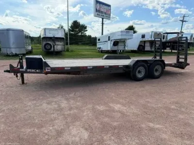 2017 Rice Trailers Bumper Flatbed
