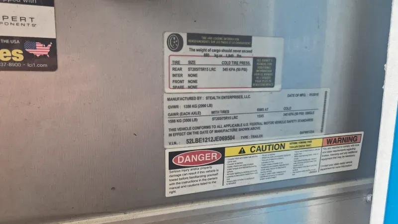 used Motorcycle / Cycle Trailers Stealth Trailers  for sale, in Edgewater, NJ Thumbnail 2