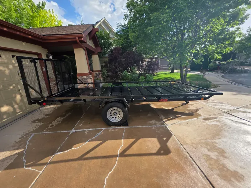 2026 Echo Trailers EEW-14-14 Flatbed towed less than 20 miles
