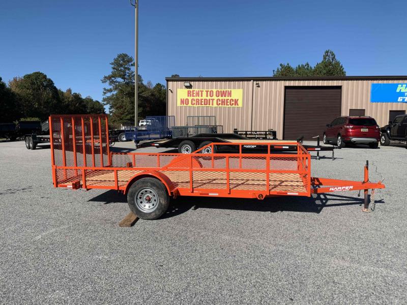 2022 6.5X12 Custom Rail Single Axle Utility Trailer 2022 6.5X12 Custom Rail Single Axle Utility Trailer