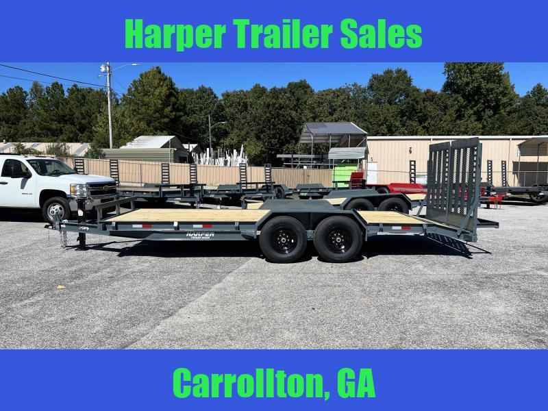 2023 JMA 82X20 14K EQUIPMENT HAULER WITH CHAIN MESH BOX Harper