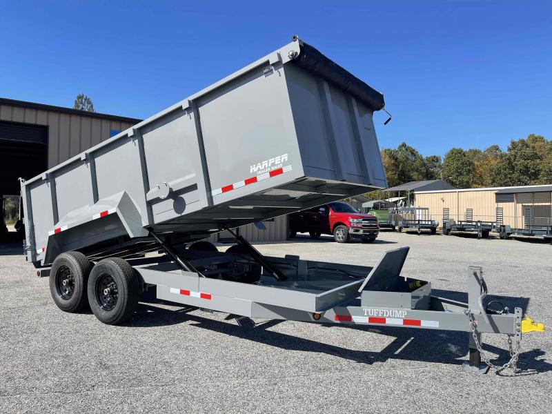 2022 TUFFDUMP 14' Dump Trailer 4' WALLS 2022 TUFFDUMP 14' Dump Trailer 4' WALLS