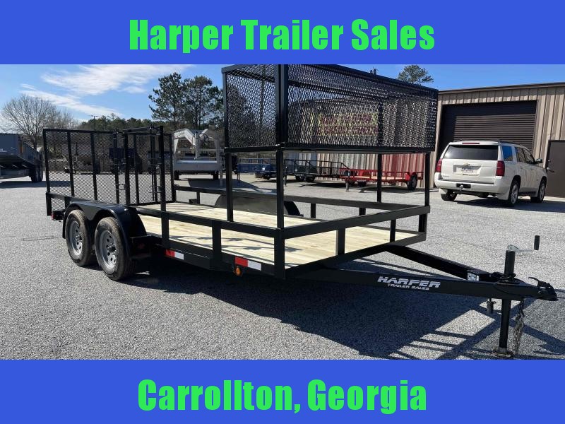 2023 7X16 TANDEM AXLE LANDSCAPE UTILITY WITH BRAKES 2023 7X16 TANDEM AXLE LANDSCAPE UTILITY WITH BRAKES