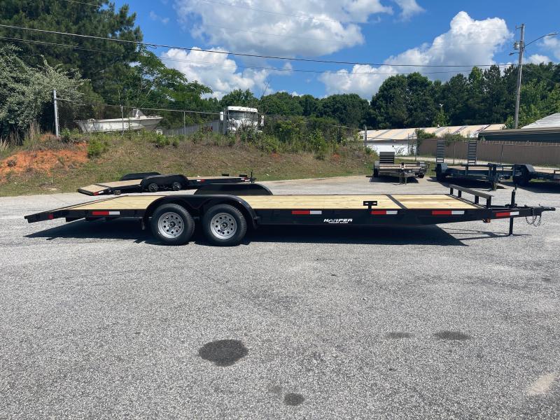 2022 7x24 Wood Floor Car Hauler 7K Harper Trailer Sales Custom