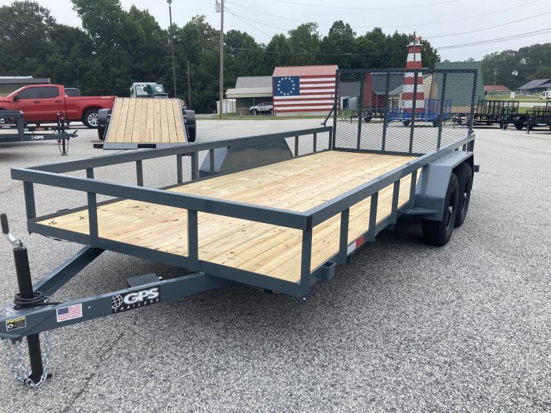 2022 10K GPS Trailers 7X18 Tandem Axle Utility Trailer 2022 10K GPS Trailers 7X18 Tandem Axle Utility Trailer