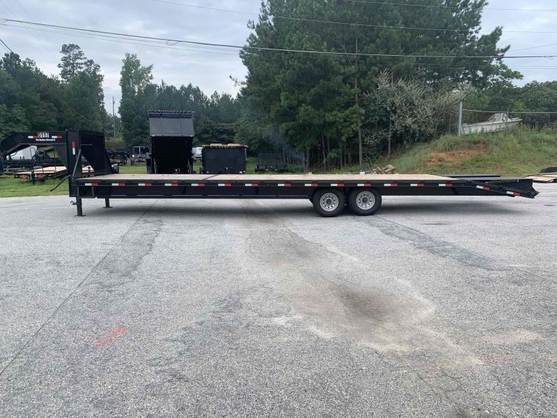Used/Repo 2022 Blazer 30+5x102 Gooseneck Deckover Equipment Trailer with 5' Fold Over Ramps Used/Repo 2022 Blazer 30+5x102 Gooseneck Deckover Equipment Trailer with 5' Fold Over Ramps