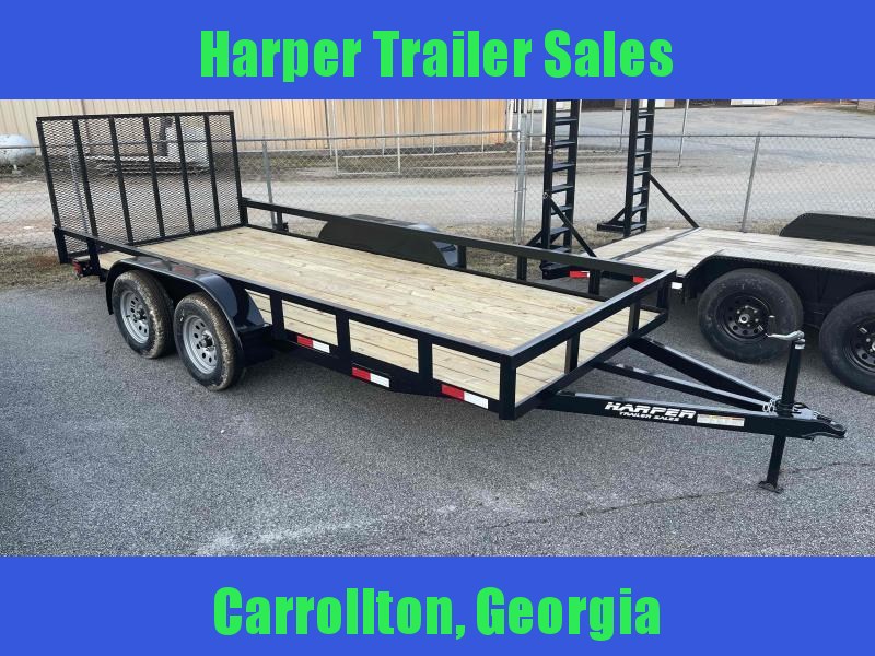 2023 GPS Trailers 7X14 Tandem Axle Utility Trailer With DoveTail