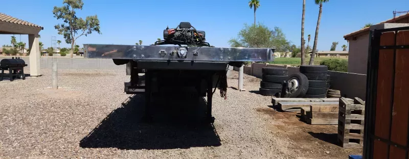 used Low Boy / Drop Deck Semi Trailers Manac Trailer  for sale, in Arizona City, AZ Thumbnail 6