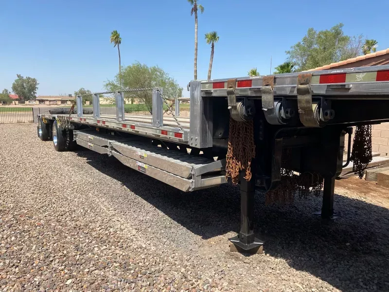 2019 Manac 48ft combo with HD Ramp kit Winch Tarps Chains Straps