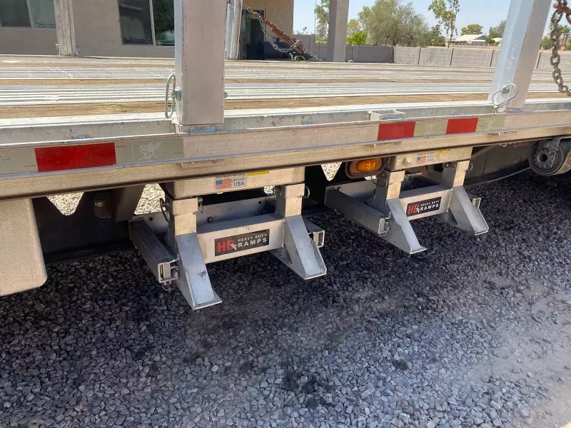 used Low Boy / Drop Deck Semi Trailers Manac Trailer  for sale, in Arizona City, AZ Thumbnail 11