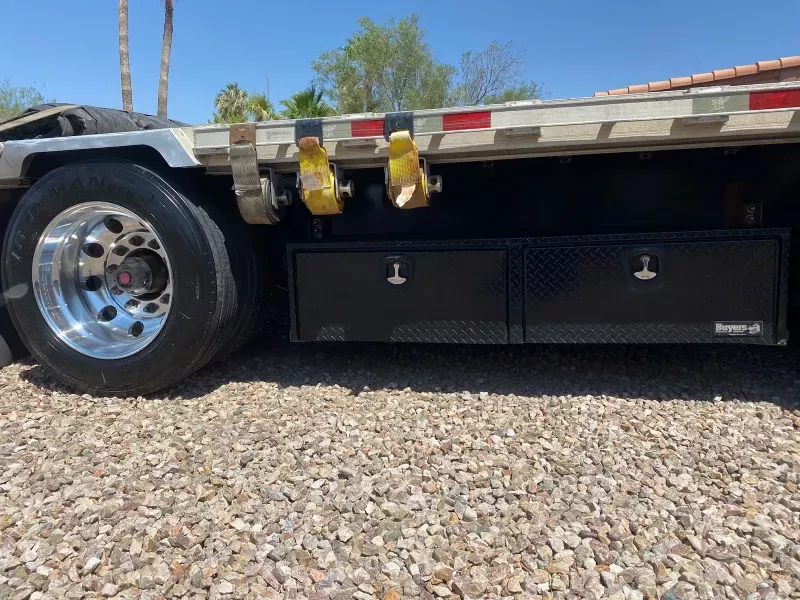 used Low Boy / Drop Deck Semi Trailers Manac Trailer  for sale, in Arizona City, AZ Thumbnail 13