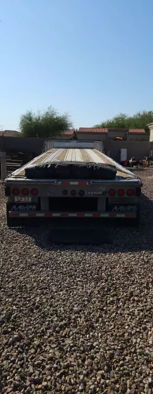 used Low Boy / Drop Deck Semi Trailers Manac Trailer  for sale, in Arizona City, AZ Thumbnail 7