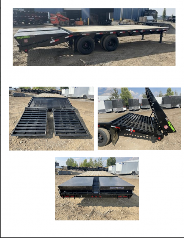 2022 Load Trail 102''X24' H.D. PINTLE HOOK 22500LB GVW 2022 W MAX RAMPS 2022 Load Trail 102''X24' H.D. PINTLE HOOK 22500LB GVW 2022 W MAX RAMPS