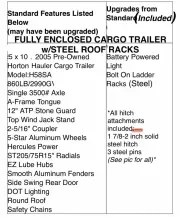 used Cargo (Enclosed) Trailers Horton Hauler  for sale, in Attleboro, MA Thumbnail 6