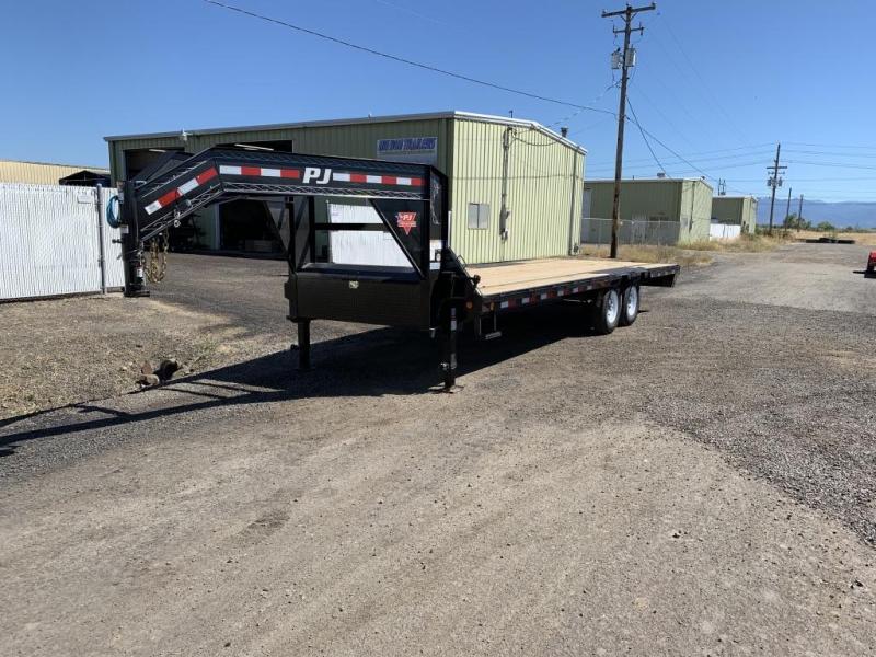 2020 PJ Trailers Low-Pro Gooseneck Flatdeck with Singles (LS) Flatbed Trailer 2020 PJ Trailers Low-Pro Gooseneck Flatdeck with Singles (LS) Flatbed Trailer
