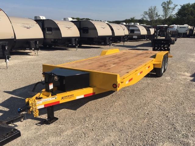2019 Anderson Manufacturing EQ7248T Equipment Trailer 2019 Anderson Manufacturing EQ7248T Equipment Trailer