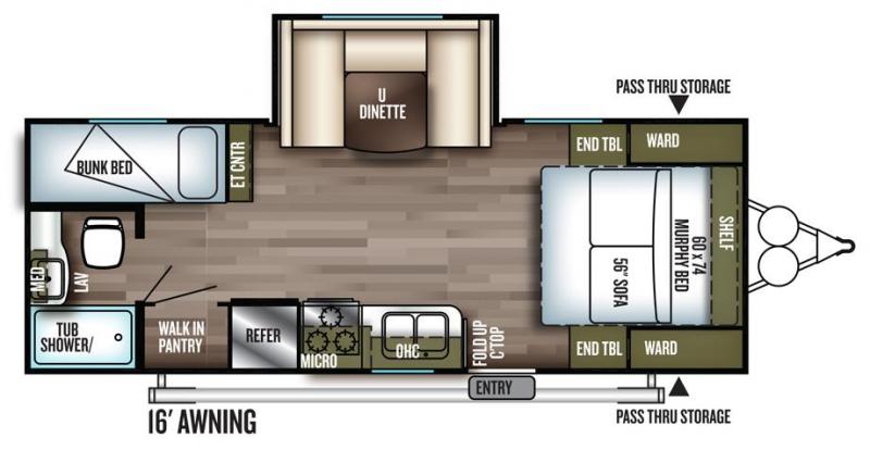 2019 Wildwood X-Lite 230BHXL Travel Trailer 2019 Wildwood X-Lite 230BHXL Travel Trailer