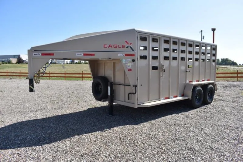 2026 RawMaxx EXT1680GN14K Horse Trailer