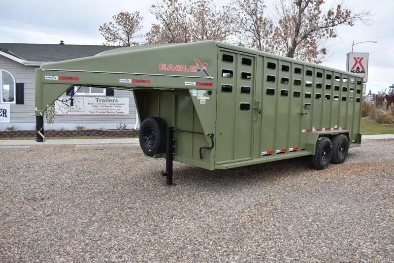 2026 RawMaxx EXT2083GN14K Horse Trailer