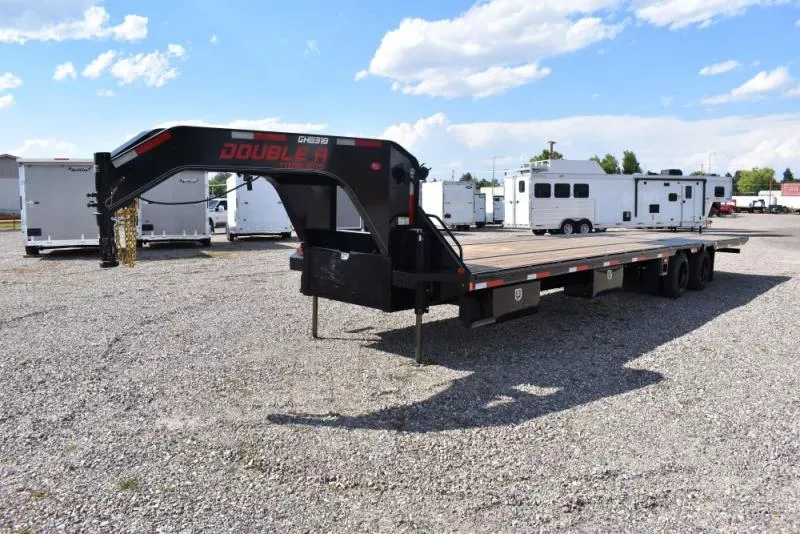 2026 Double A Trailers GHB318-34HBT Deckover Trailer