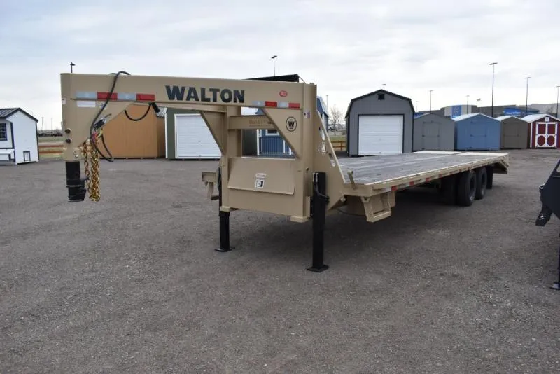 2026 Walton Trailers FBX212-30G Deckover Trailer