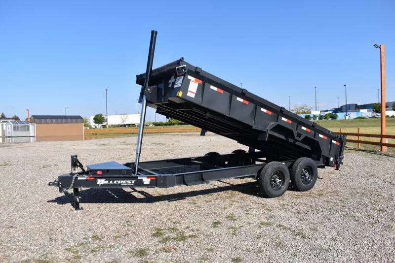 2026 Hillcrest Trailers 176716SDH Dump Trailer
