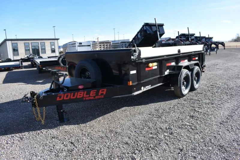 2026 Double A Trailers LP147-14 Dump Trailer