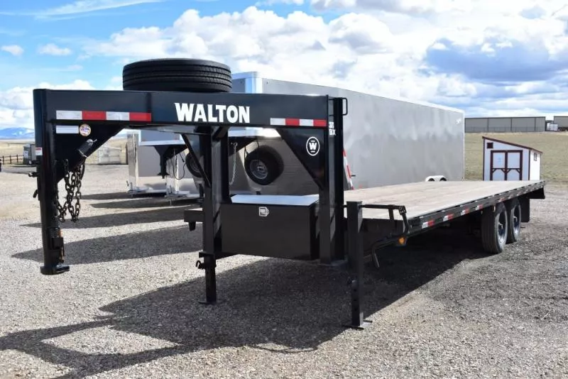 2024 Walton Trailers FBX210SS-25G Deckover Trailer