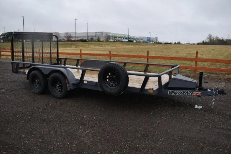 2026 RawMaxx UTX1683BP7K Utility Trailer