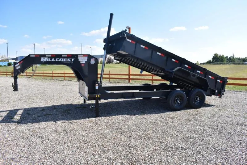 2026 Hillcrest Trailers 1597 16SGD Dump Trailer