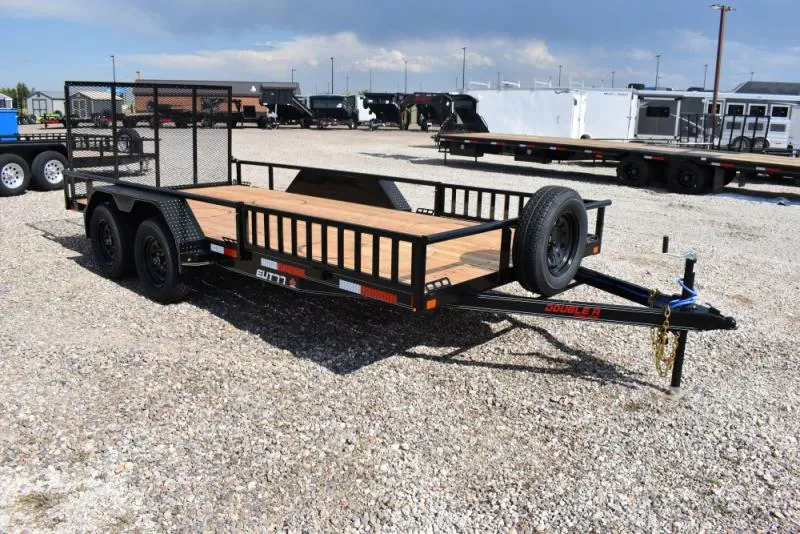 2026 Double A Trailers EUT77-16 Utility Trailer