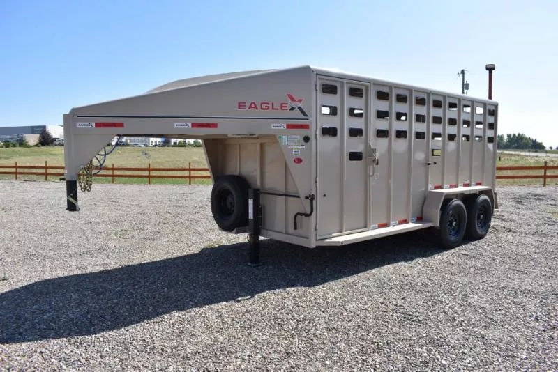 2026 RawMaxx EXT1680GN14K Horse Trailer