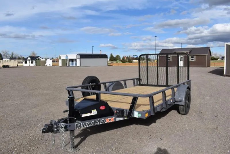 2026 RawMaxx UTX1277BP3.5K Utility Trailer