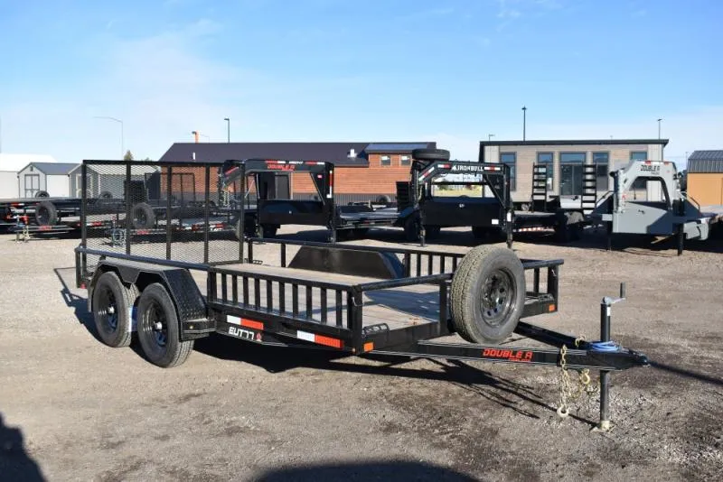 2026 Double A Trailers EUT77-14 Utility Trailer