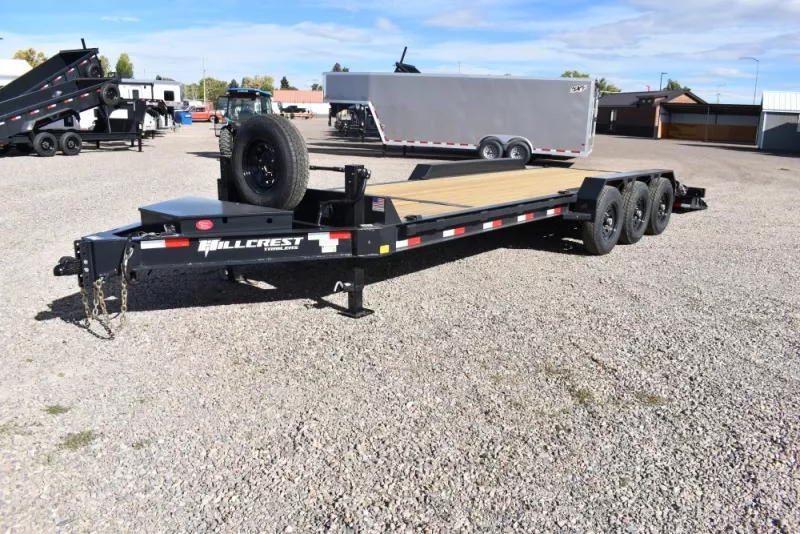 2026 Hillcrest Trailers 21213SE Equipment Trailer
