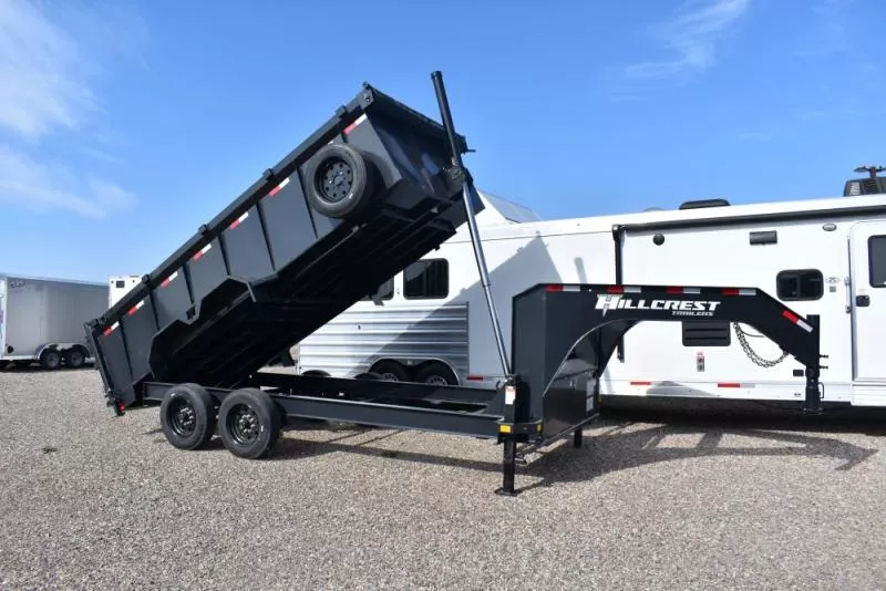 2026 Hillcrest Trailers 1597 16SGD Dump Trailer