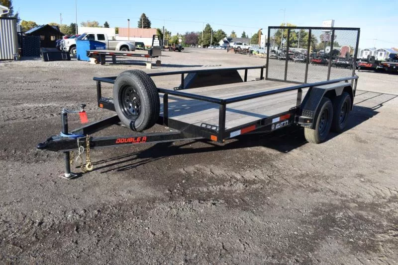 2026 Double A Trailers EUT77-14 Utility Trailer