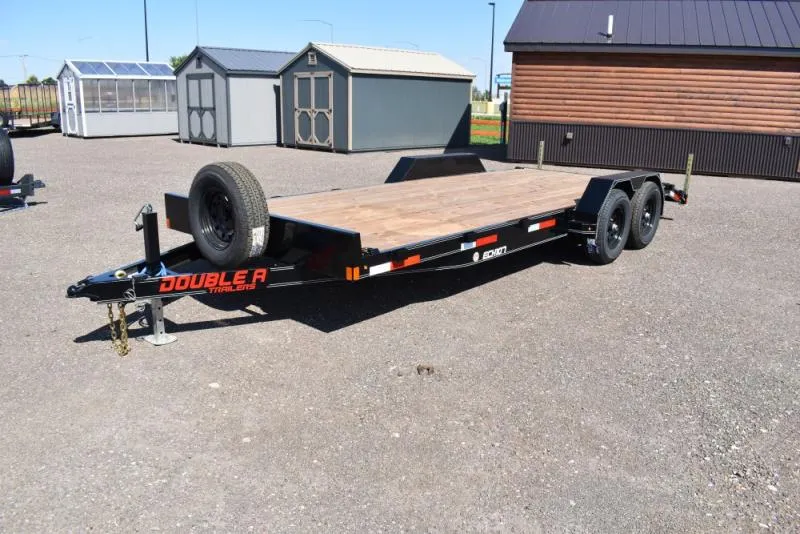 2026 Double A CH107-20 Car / Racing Trailer