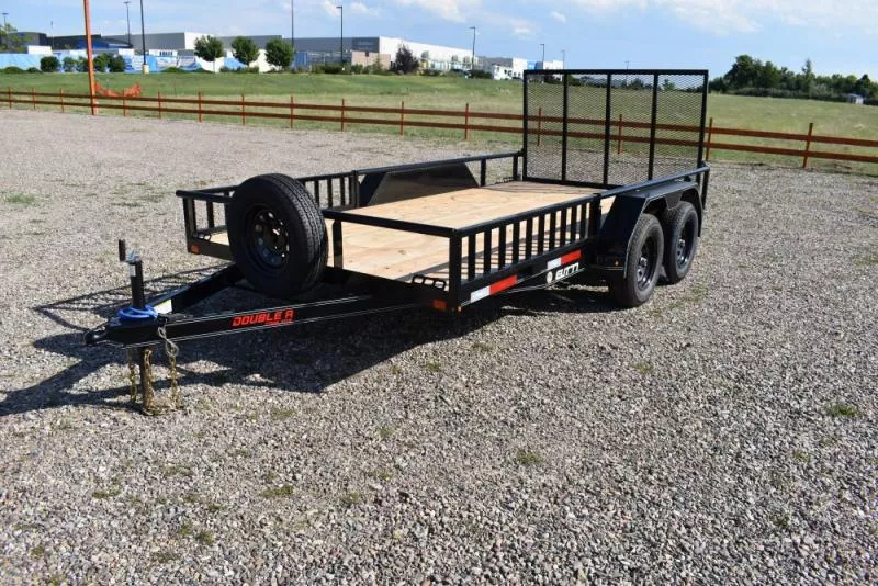 2026 Double A Trailers EUT77-16 Utility Trailer