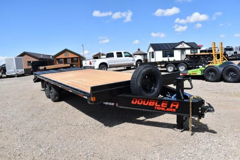 2026 Double A Trailers HB168-24 Deckover Trailer