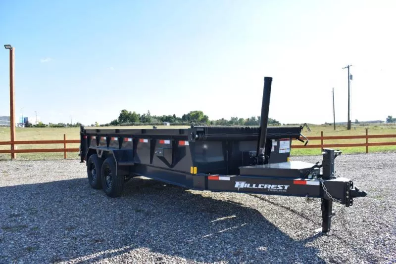 2026 Hillcrest Trailers 176716SD Dump Trailer