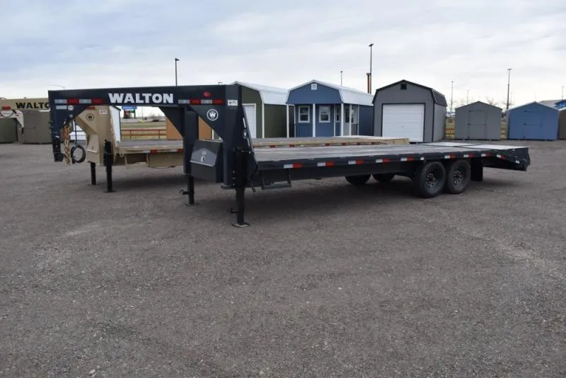 2026 Walton Trailers FBH207-24G Deckover Trailer