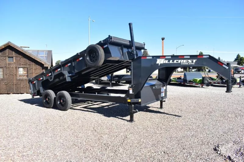 2026 Hillcrest Trailers 176716SGD Dump Trailer
