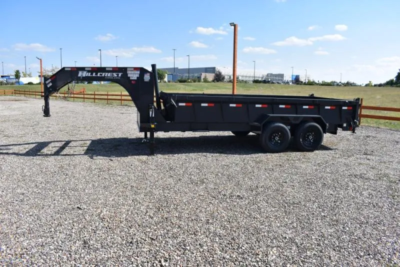 2026 Hillcrest Trailers 1597 16SGD Dump Trailer