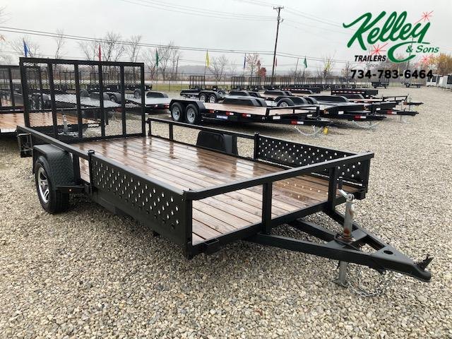 Used 2021 Sure-Trac 7x14 Single Axle ATV Utility Trailer Used 2021 Sure-Trac 7x14 Single Axle ATV Utility Trailer
