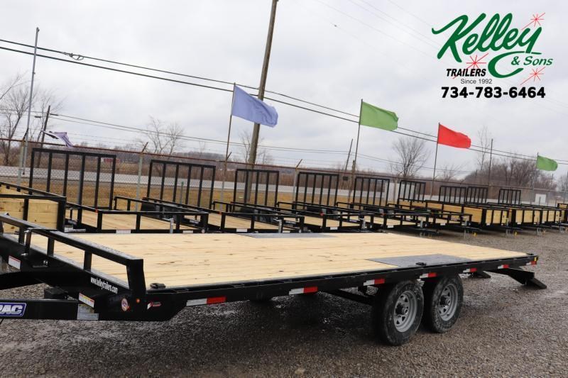 2023 Sure-Trac 8.5x20 10K Flat Deck Deckover Equipment Trailer 2023 Sure-Trac 8.5x20 10K Flat Deck Deckover Equipment Trailer