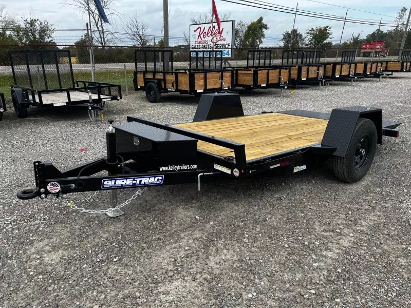 2026 Sure-Trac 78"x12 7.8K Tilt Bed Equipment Trailer