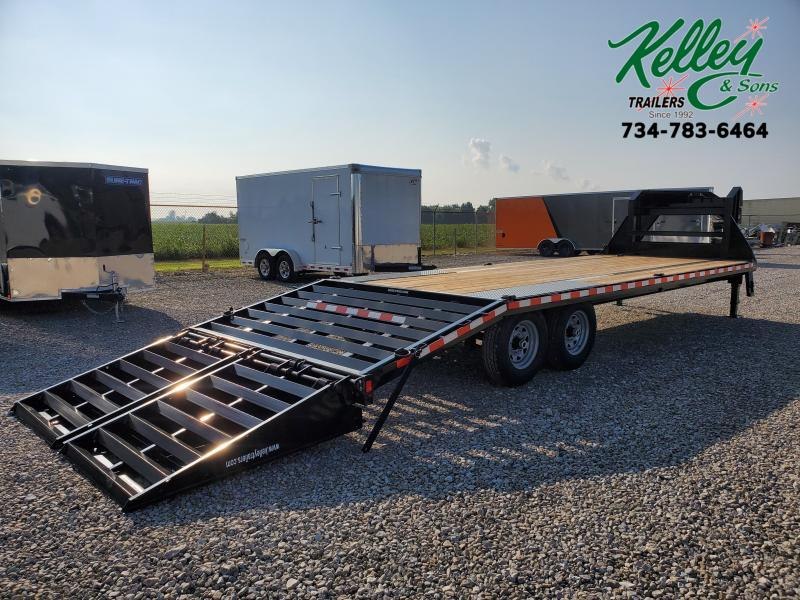 2020 Sure-Trac 8.5x20+5 15K Deckover Gooseneck Flatbed Trailer 2020 Sure-Trac 8.5x20+5 15K Deckover Gooseneck Flatbed Trailer