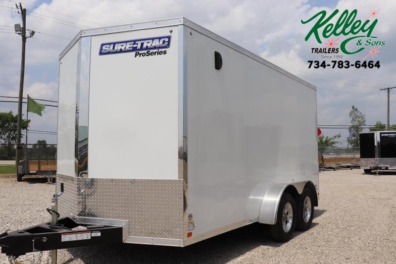 2022 Sure-Trac 7x14 7K Pro Series Wedge Enclosed Cargo Trailer 2022 Sure-Trac 7x14 7K Pro Series Wedge Enclosed Cargo Trailer